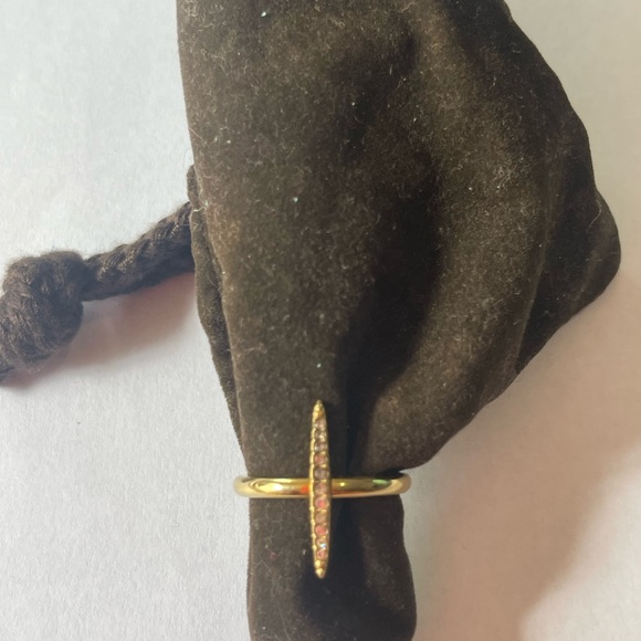 Michael Kors gold ring -size 8. - Picture 1 of 2